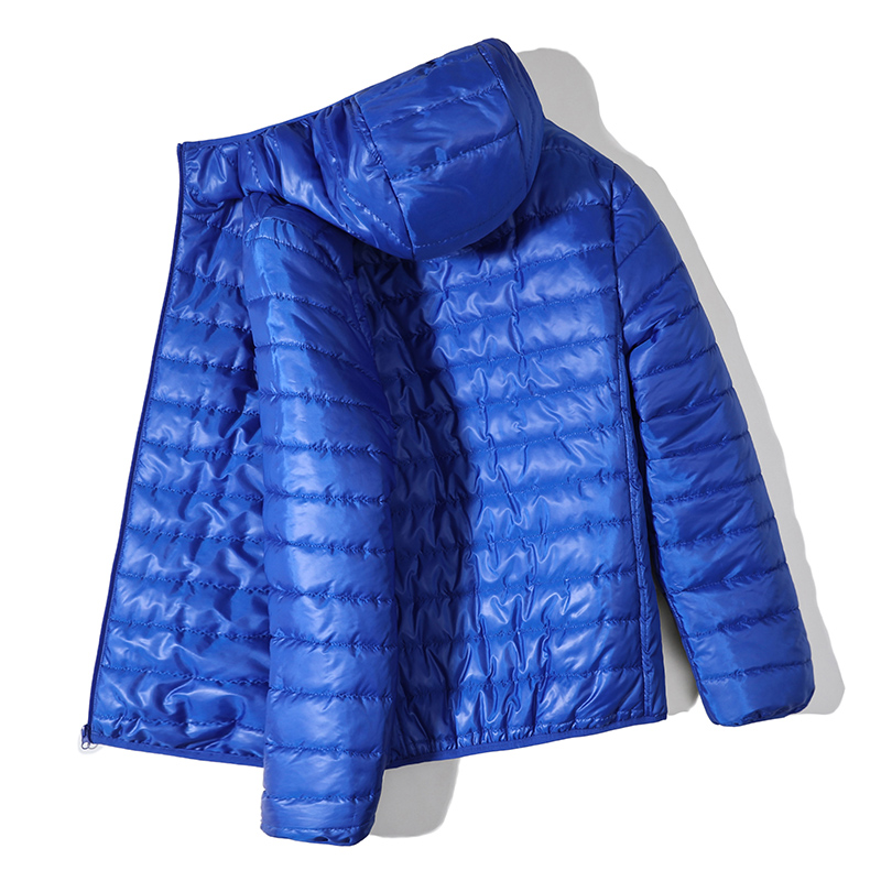 Down Jacket Packable - Męska zimowa kamizelka puchowa bez rękawów