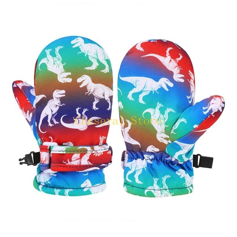Snow Glove Insulated - E7CE Boy & Girls Kolorowe rękawiczki