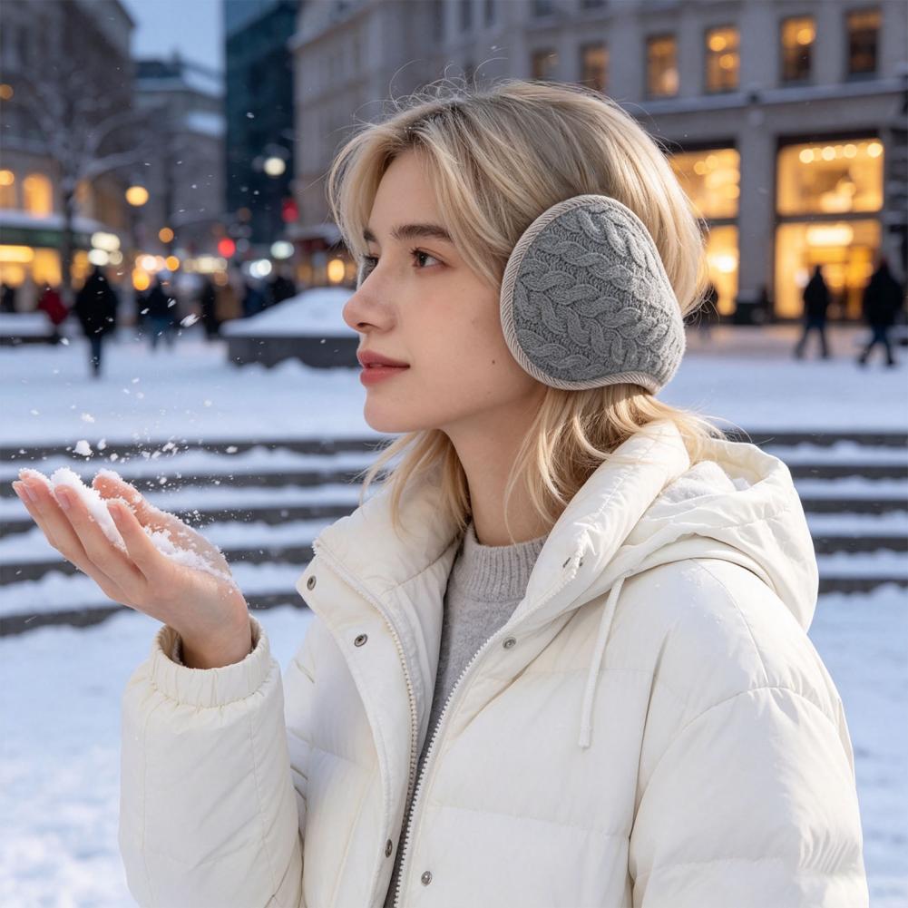Fleece Ear Warmer Band - Dla mężczyzn i kobiet zimowe nauszniki