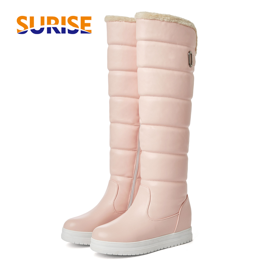 Waterproof Winter Boot - Zimowe futrzane kozaki do kolan na
