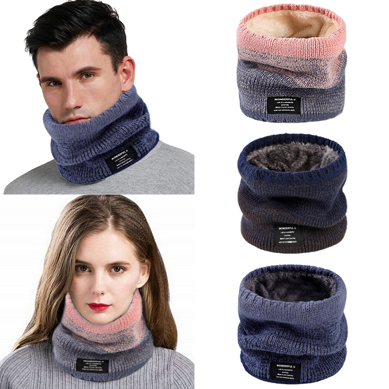Wool Scarf Men - Zimowy damski męski szalik na głowę