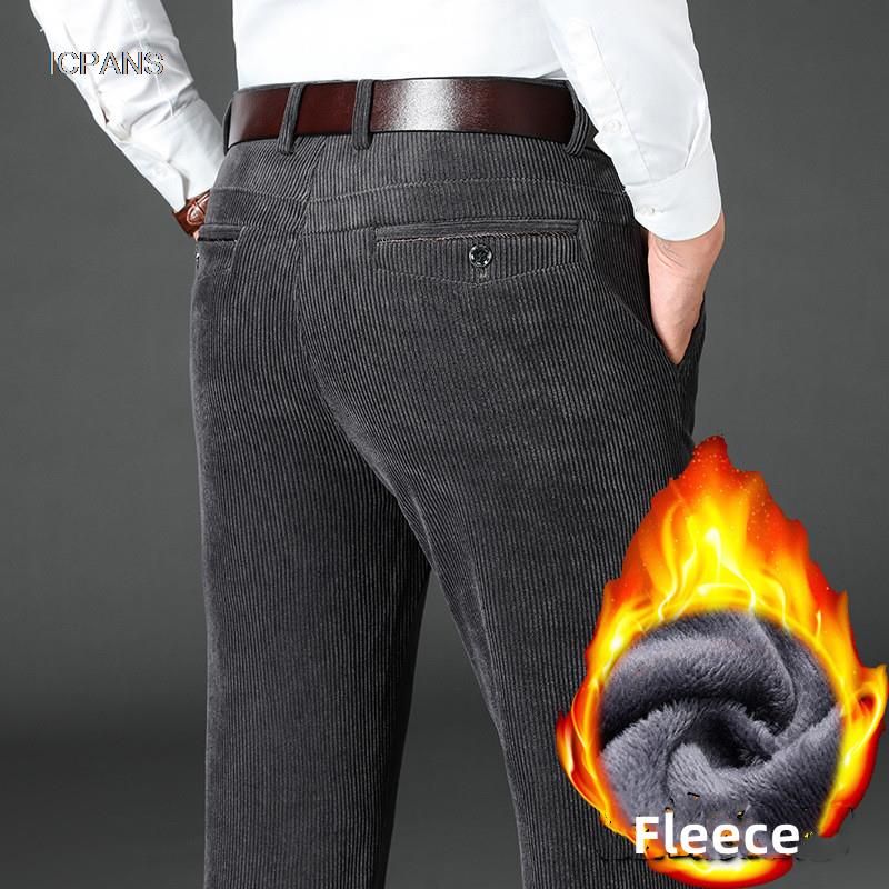 Zimowe sztruksowe spodnie męsk – Corduroy Pant Warm recenzja i cena