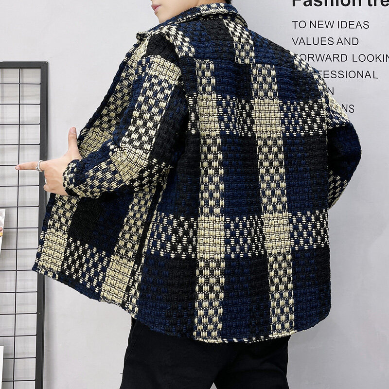 Nowa męska gruba koszula w kra – Flannel Shirt Lined recenzja i cena