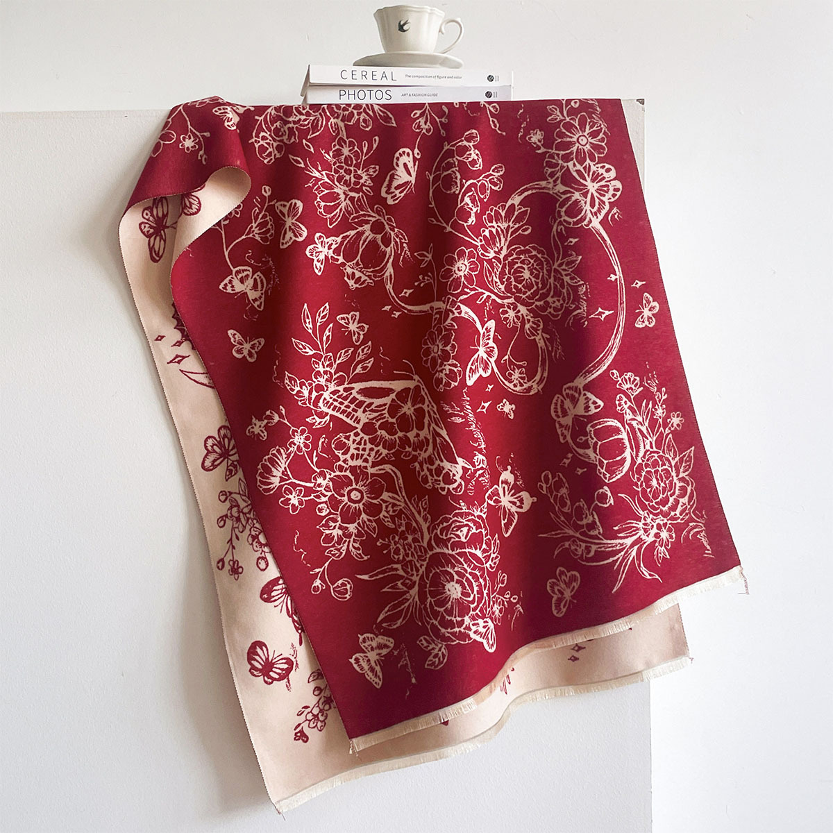 Szal z imitacji kaszmiru z frę – Cashmere Pashmina Wrap recenzja i cena