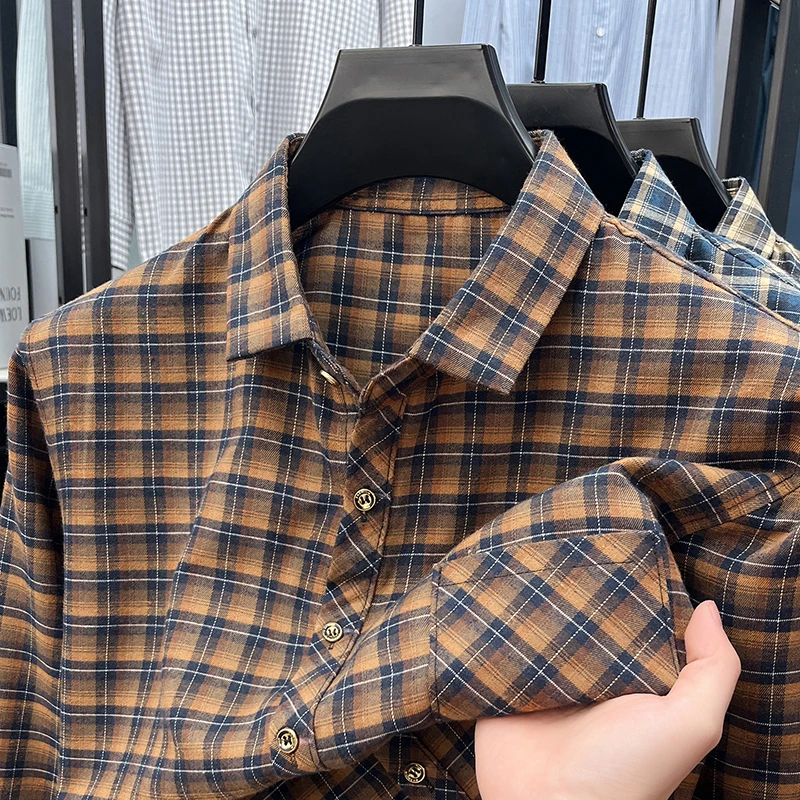 Męska koszula w kratę z kołnie – Flannel Shirt Lined recenzja i cena