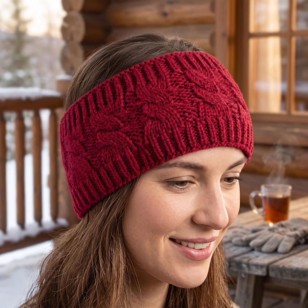 Zimowe nauszniki dla kobiet, p – Fleece Ear Warmer Band recenzja i cena