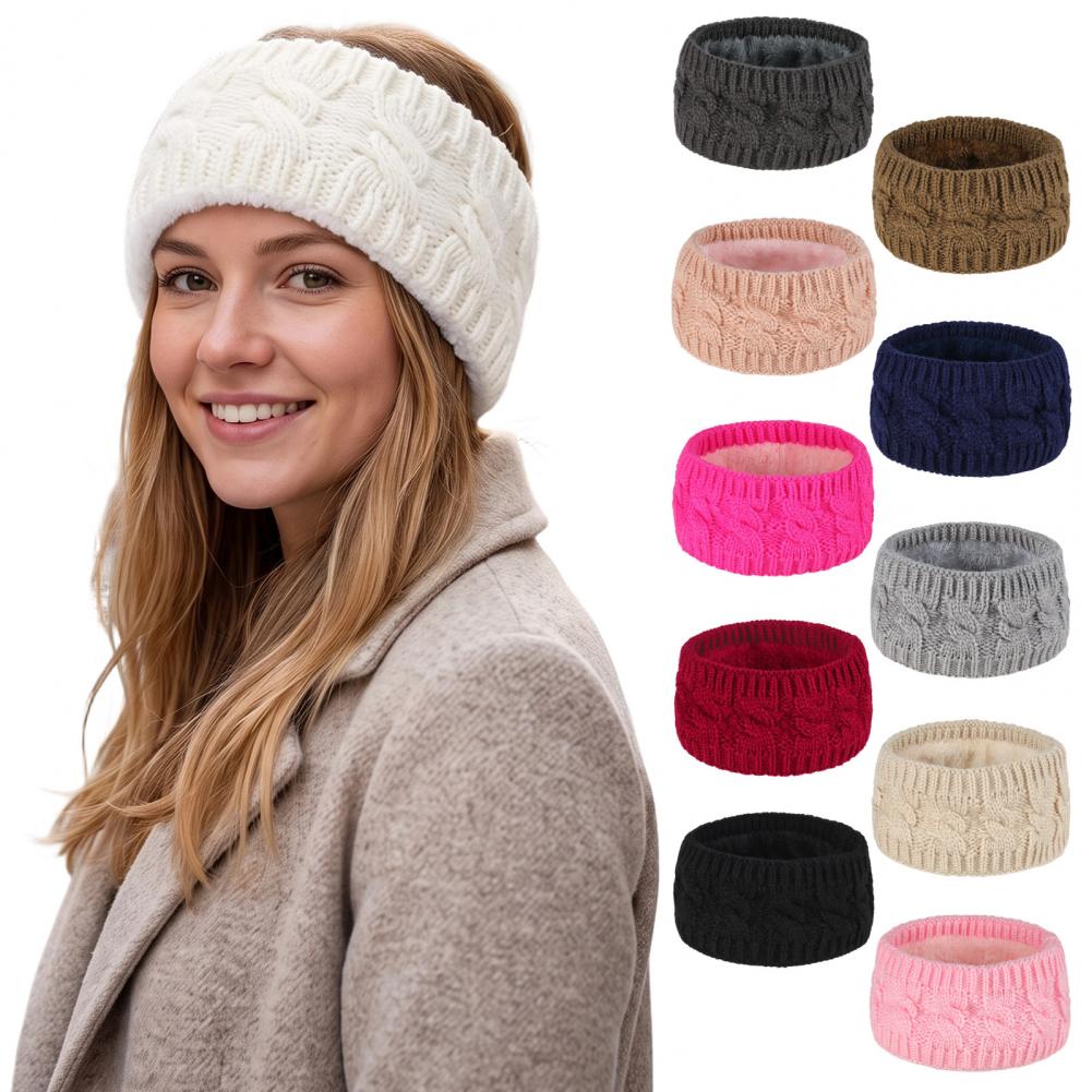 Zimowe nauszniki dla kobiet, z – Fleece Ear Warmer Band recenzja i cena