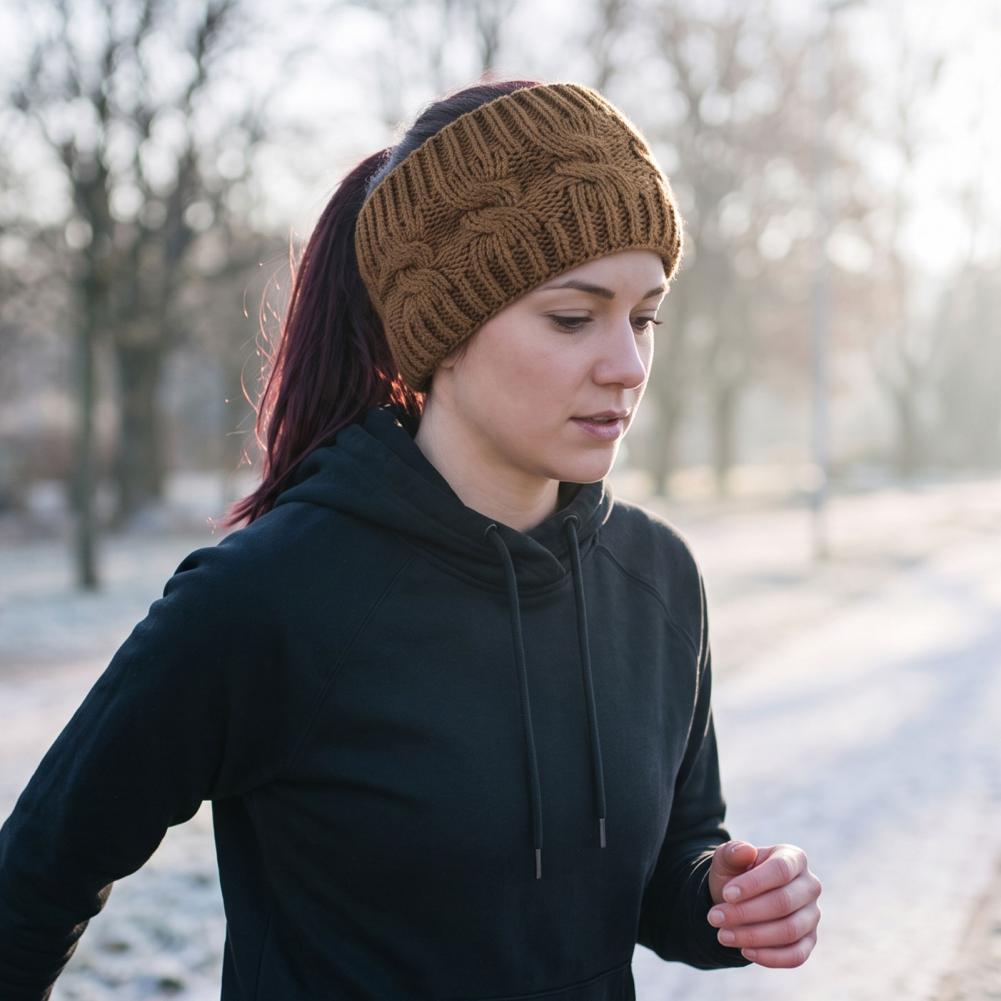 Zimowe nauszniki dla kobiet, z – Fleece Ear Warmer Band recenzja i cena