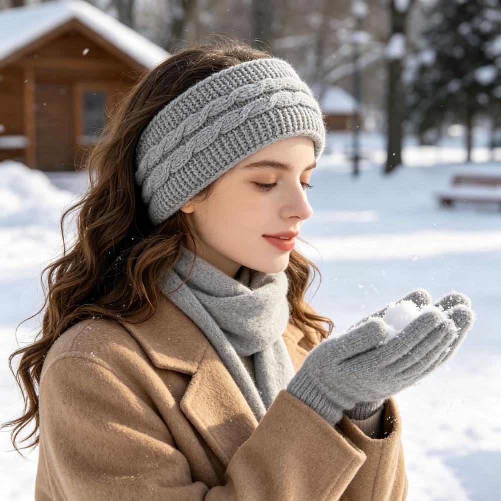 Zimowe opaski na głowę dla kob – Winter Headband Fleece recenzja i cena
