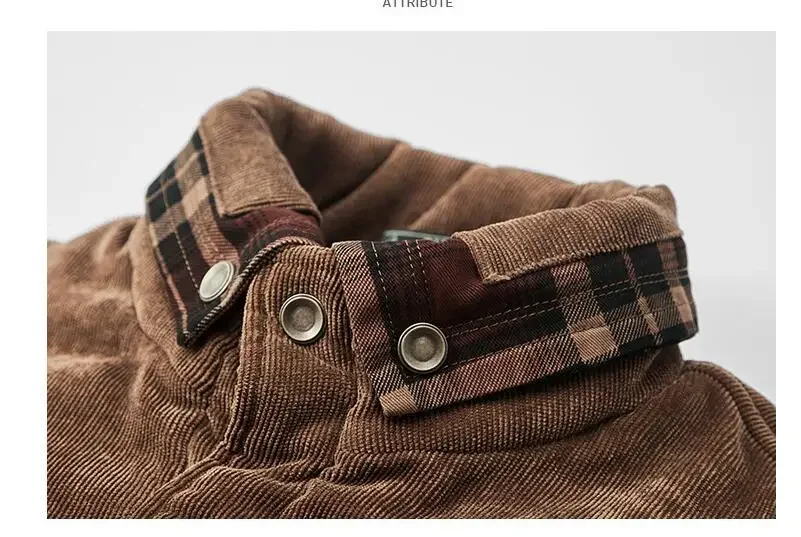 Męskie koszule w kratę Kurtki  – Flannel Shirt Lined recenzja i cena