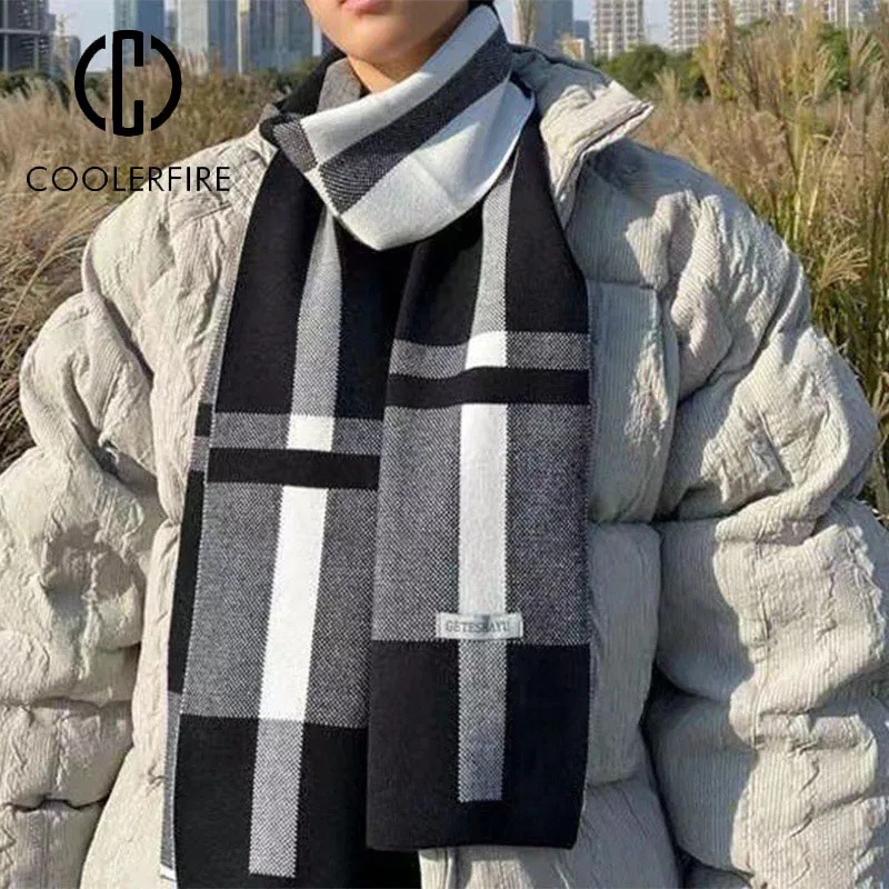 Nowy zimowy szalik męski utrzy – Wool Scarf Men recenzja i cena